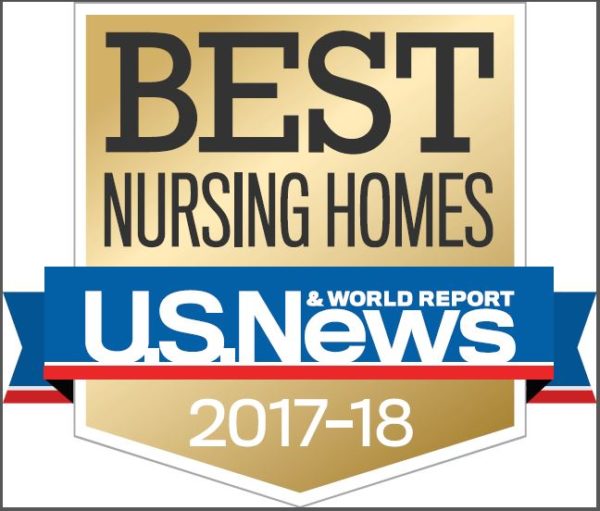 US News and World Report Best Nursing Home 2017-2018 logo